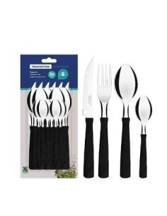 Juego De Cubiertos X24 Tramontina New Kolor 23198/094 Dip01