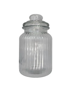 Frasco 18cm Vidrio Acanalado 046ba6431 Dol01