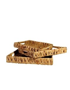 Bandeja Cuadrada 34cm Seagrass C/asa 1050411 Wal02