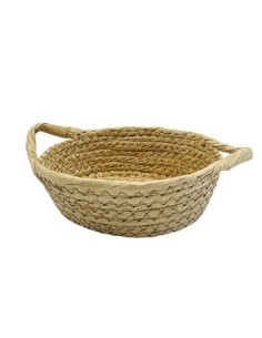 Panera Baja C/asa 21*13cm Algodon Natural 25602978 Tal01