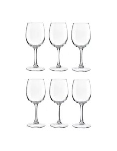 Copa Vino 250cc X 6 Gloreca 105200 Dsa01 -m- -p-