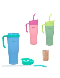 Vaso Termico 1200ml Plast C-tapa Col  Surt  Trendy 17514-17515 Tar02