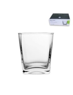 Vaso 290ml Whisky X6 Cuadrado 66760013 Cr02 -m- -p-