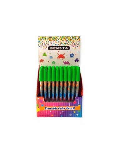 Crayon Borrable Games P/intercambiables Color C/goma 150186 Col01 (b50)