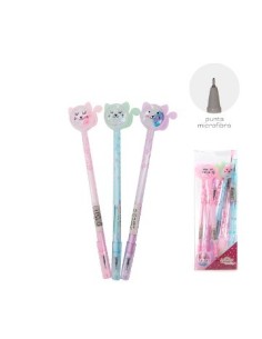 Boligrafo Azul C/lentejuelas Mod. Surt 15897-15898-15899 Tar02 25166 Col01