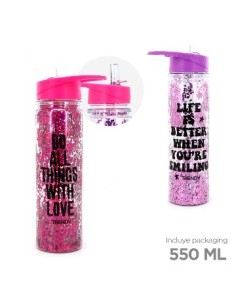 Botella 700ml C-manija Glitter Fantasia 11698 Tar02 Yy2483 Ori01