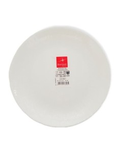 Plato Postre 21cm Vidrio Templado Labrado Rayas 422312 Cr02