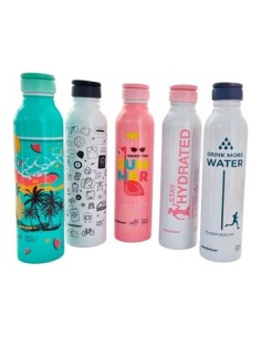 Botella 500ml Aluminio Mod  Surt  Refill Cli01 P15 901240-901271-901367 Art05 Mar02 -m-