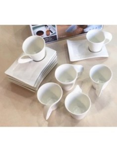 Jarrito Cafe C-plato Ceramica X 6 Unid  Caja 4921382 Bar02