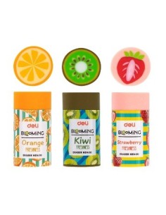 Goma Borrar Fantasia Fruta Cilindro Bloming Eh01400 Deli (30)