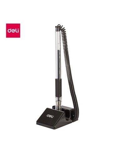 Boligrafo Gel Azul-negro C/soporte Mostrador Ce6791a E6793a E6791n Deli (b24)