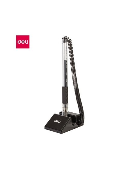 Boligrafo Gel Azul-negro C/soporte Mostrador Ce6791a E6793a E6791n Deli (b24)