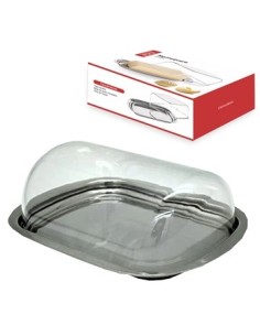 Mantequera Acrilico Bandeja Acero 57916417 Cr02
