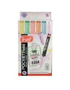 Resaltador X6 Fino P/bis Pastel Tr11994 Trabi (36/1)