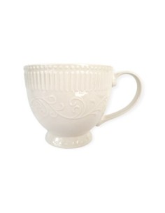 Tazon 580ml Ceramica Bca Labrada-lisa 101635 C5143 C5147 Dec01 Dsa01-m-