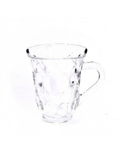 Taza Cafe X 6 Vidrio Bombe-glass 180-190ml 27700- C5050 Ben02 Dec01