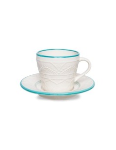 Taza Te C-tapa Y Cuchara Porcelana 101277 Dsa01