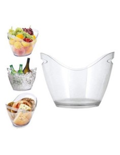 Frapera 27cm Plastico Transp  Ns359052 Pk01