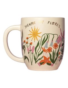 Taza 450ml Ceramica Siempre Hay Flores - No Me Hables - Hermosa Manana - Mi Ritual - Ojos - Agus Minuto Fer01 (b:12)