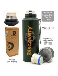 Termo 1 200lt Discovery Acero Inox Color En Caja 14708 Tar02 -m- -p-