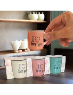 Jarro Mug 110ml Cafe X 3 Unid  Color  4935333 Bar02