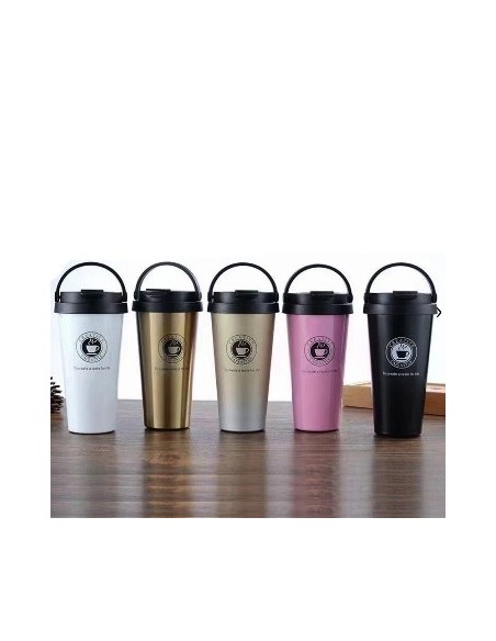 Vaso Termico 500ml  Acero Inox Col  Surt 6890 Hom01