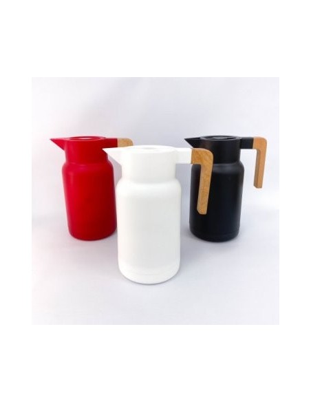 Termo Plast  1lt C-asa Bamboo Es4008 Yfy3-020 Dec01