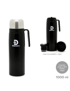 Termo 1lt Acero Inox Y Color Discovery Adventures 13618-13619-13613 Tar02
