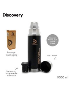 Termo 1lt Discovery Acero Inox Col  Surt 14717-14718 Tar02 -m- -p-