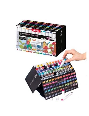 Marcadores X72 Artistico Doble Punta Alloy Filgo Surt. Allym-e72-sur Fil01