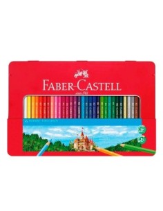 Lapices Color X36 Largos Lata Faber Castell 115886 (b6/1)