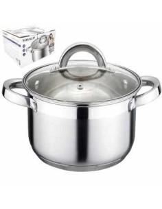 Olla 30cm Acero Inox  Triple Fondo T-vidrio 11lts 57915515 Cr02