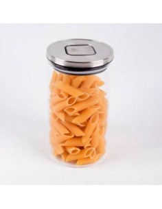 Frasco 18cm Vidrio Red  C-tapa Metal Apertura Ca5495 Pk01