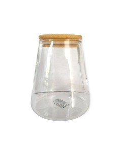 Frasco 950ml Vidrio C-tapa Bamboo Fg190057 Ori02 -b12- -m-