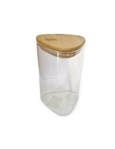 Frasco Vidrio Triangular T-bambooc 16cm301291 Pcu01