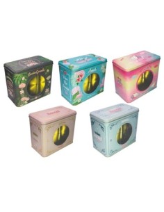 Lata Galletera Rectangular Decorada C/ Visor Y Tapa 045la33109- 40906 33110 Dol01 Mar02