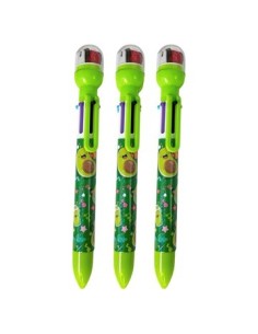 Boligrafo Multicolor X6 Retractil C/sello Dino-palta Im-601/im605 27269 Col01