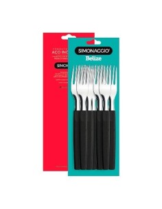 Tenedor Mesa X12 M/plast. Simonaggio 9822/12n Mat01