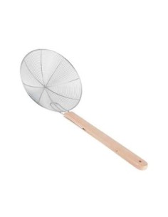 Espumadera Calada Acero 19cm Diam. Mango Madera 57915403 Cr02