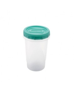 Hermetico Pote 0.550l Clic T/rosca Plasutil 2617 Sie01 (b12/6)