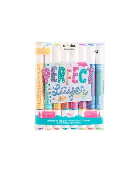 Marcadores X 8 Doble Punta Superposicion 3021408 Moo01