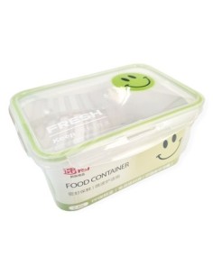 Hermetico Rect. 2450ml Plast. Tapa C/traba  Ns371840 Pk01