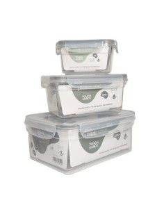 Herm Rect.x3 Plast. C/traba 6120 Bzp01