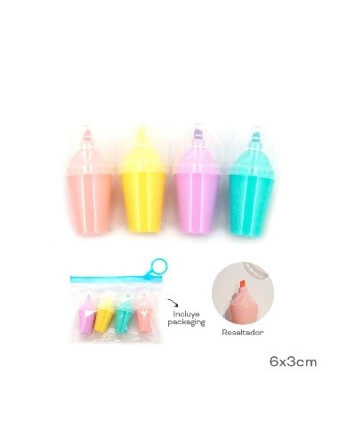 Resaltador X4 Fantasia Mod. Surt. 17176/17177/17178 Tar02