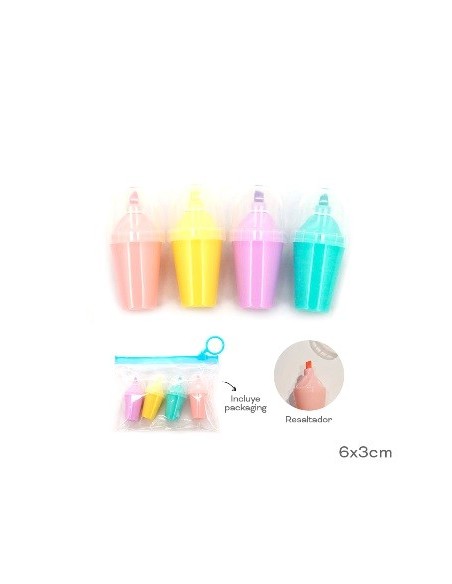 Resaltador X4 Fantasia Mod. Surt. 17176/17177/17178 Tar02