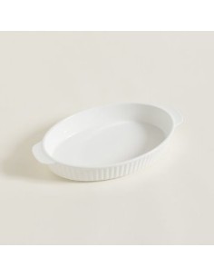 Fuente Oval 30cm Porcelana  P/horno 0119694 Mish02