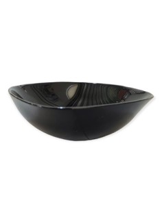 Ensaladera 20/22 5 Cm Vidrio Templado Cuadrada Negro Bnfw90 Hlfw90  Bnfw75 Mta01 Res01