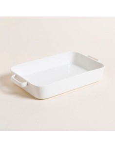 Fuente Rect. 30x20 Ceramica P/ Horno C/asa 0119753 Mish02