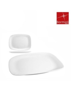 Fuente Rect. 18x21 Vidrio Templado C/puntas Redondeadas Bormioli Rocco 431242 Cr02