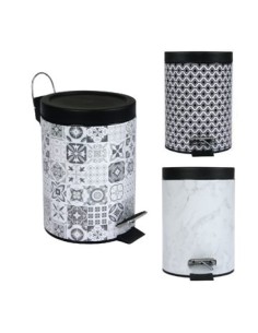 Recipiente Residuos 12lt Acero Inox. Aston Estampado 484/486 Pit02